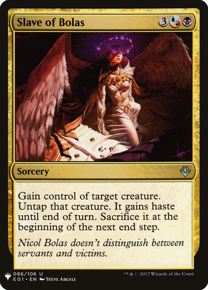 Slave of Bolas [Mystery Booster] | Boutique FDB TCG