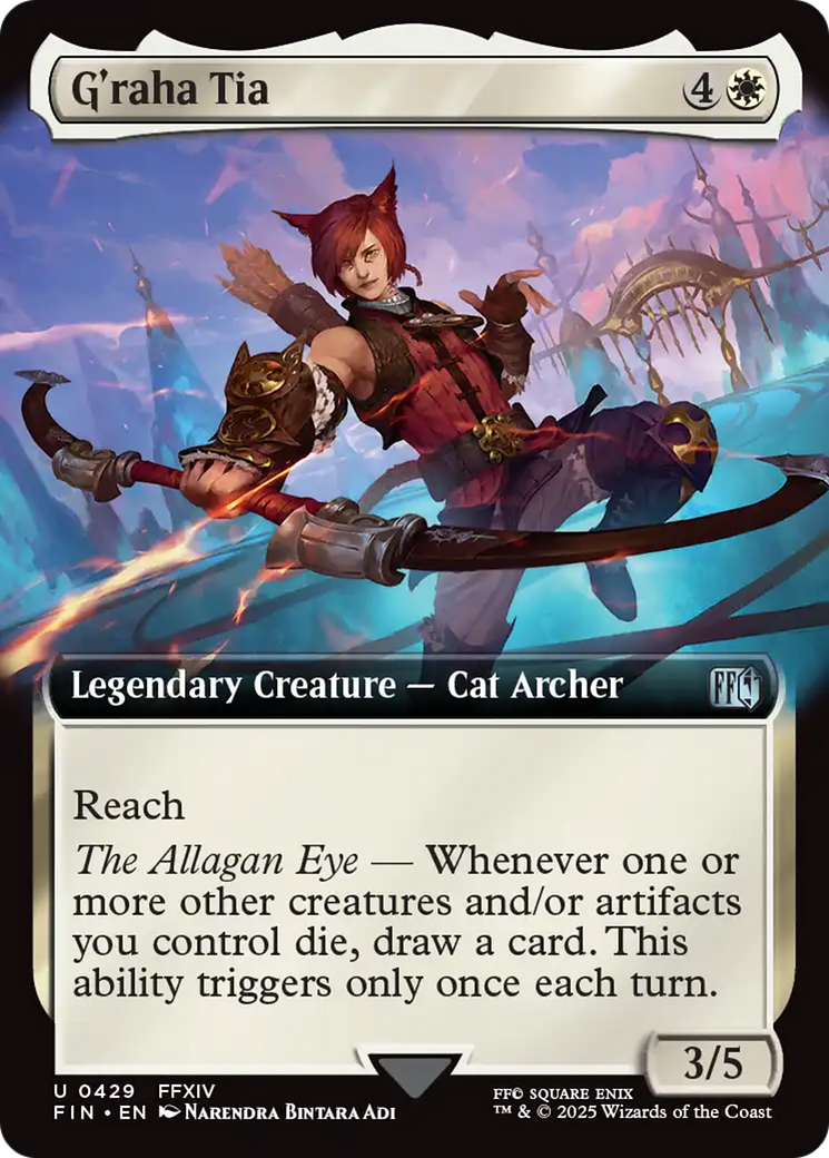 G'raha Tia (Extended Art) [FINAL FANTASY] | Boutique FDB TCG