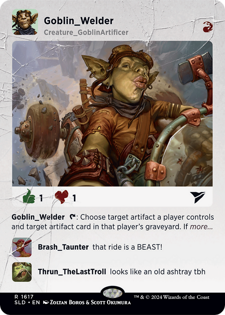 Goblin Welder [Secret Lair Drop Series] | Boutique FDB TCG