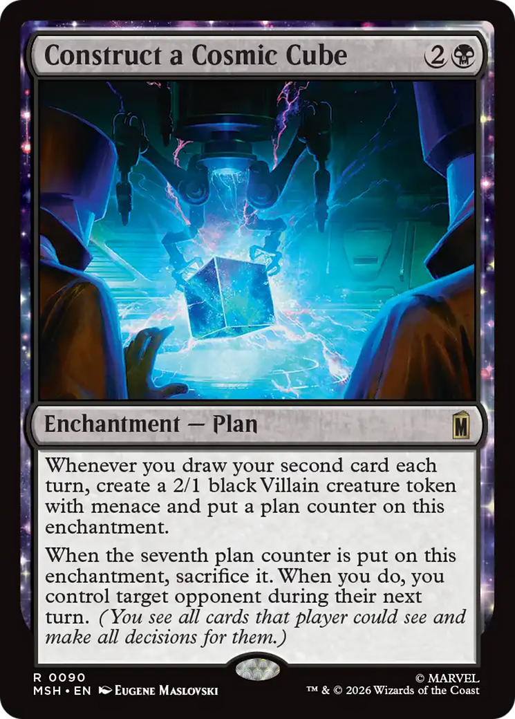 Construct a Cosmic Cube [Marvel Super Heroes] | Boutique FDB TCG
