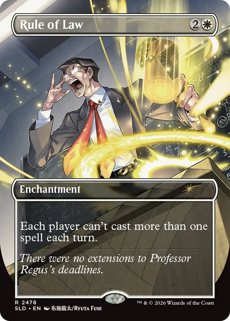 Rule of Law (2478) [Secret Lair Drop] | Boutique FDB TCG