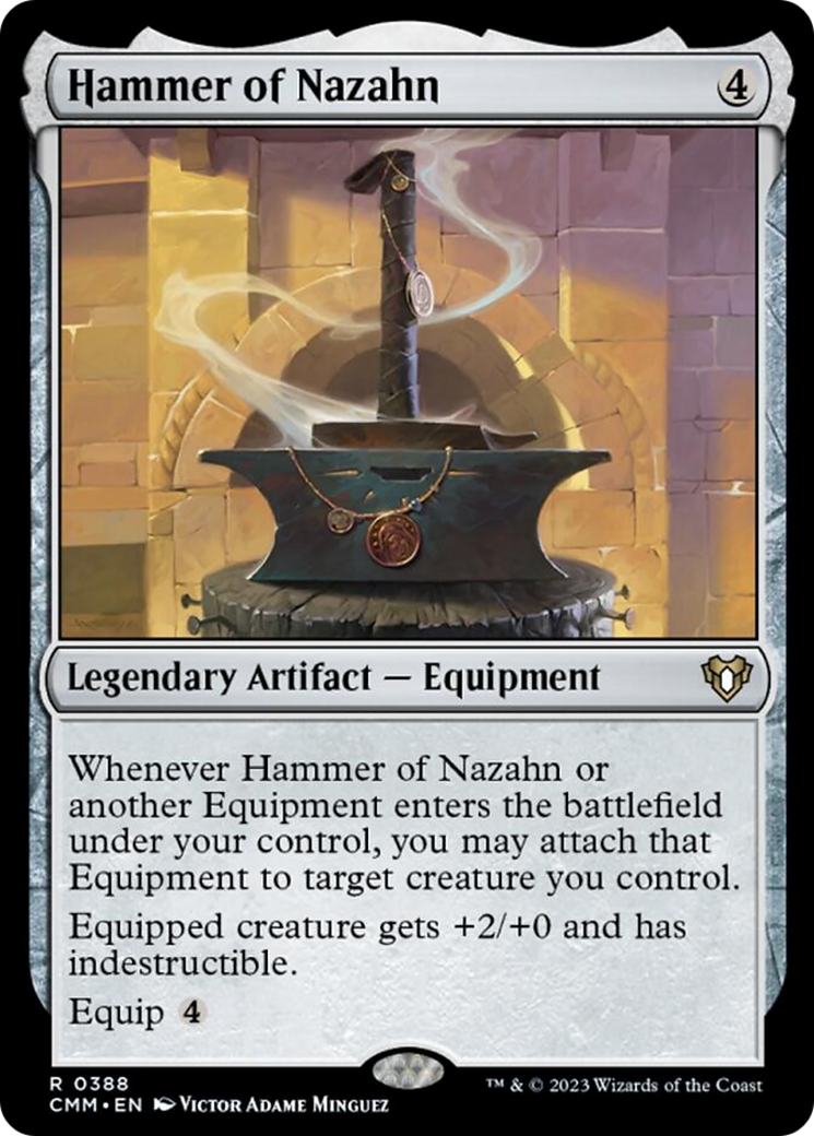 Hammer of Nazahn [Commander Masters] | Boutique FDB TCG