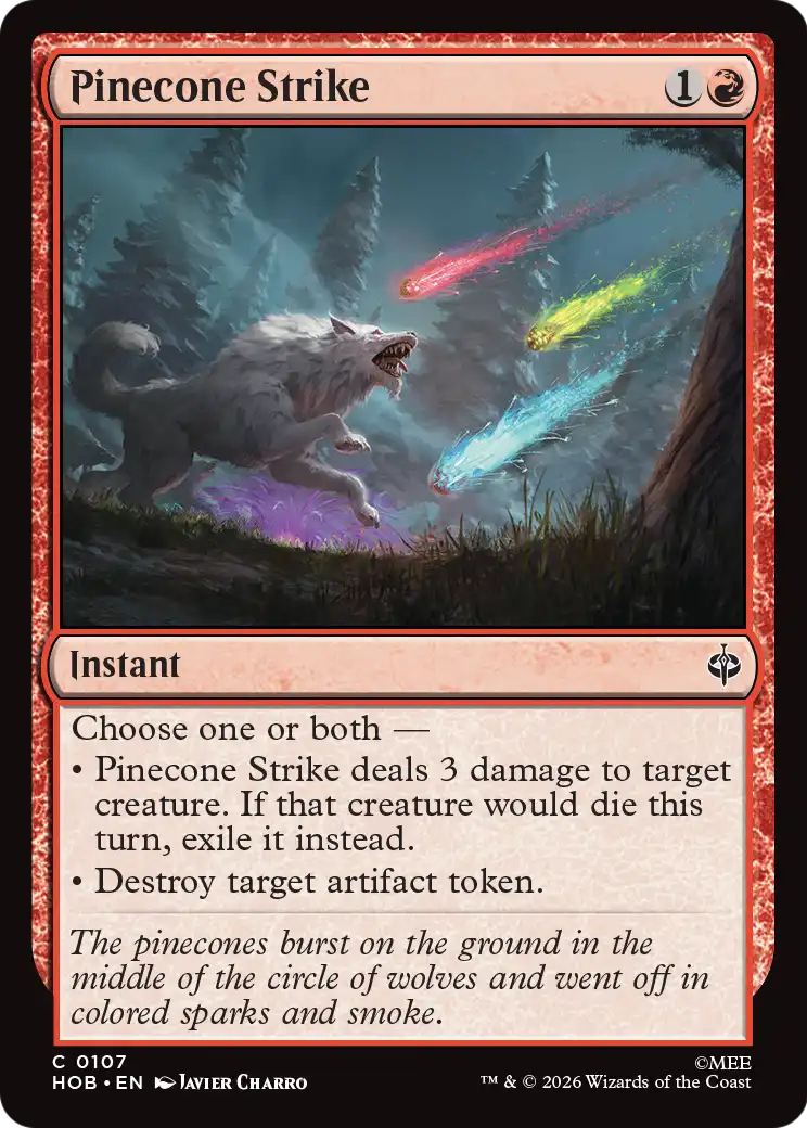 Pinecone Strike [The Hobbit] | Boutique FDB TCG