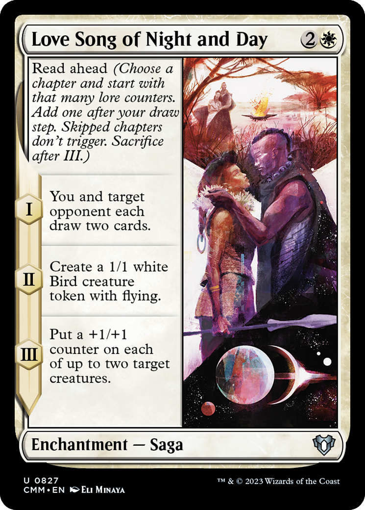 Love Song of Night and Day [Commander Masters] | Boutique FDB TCG