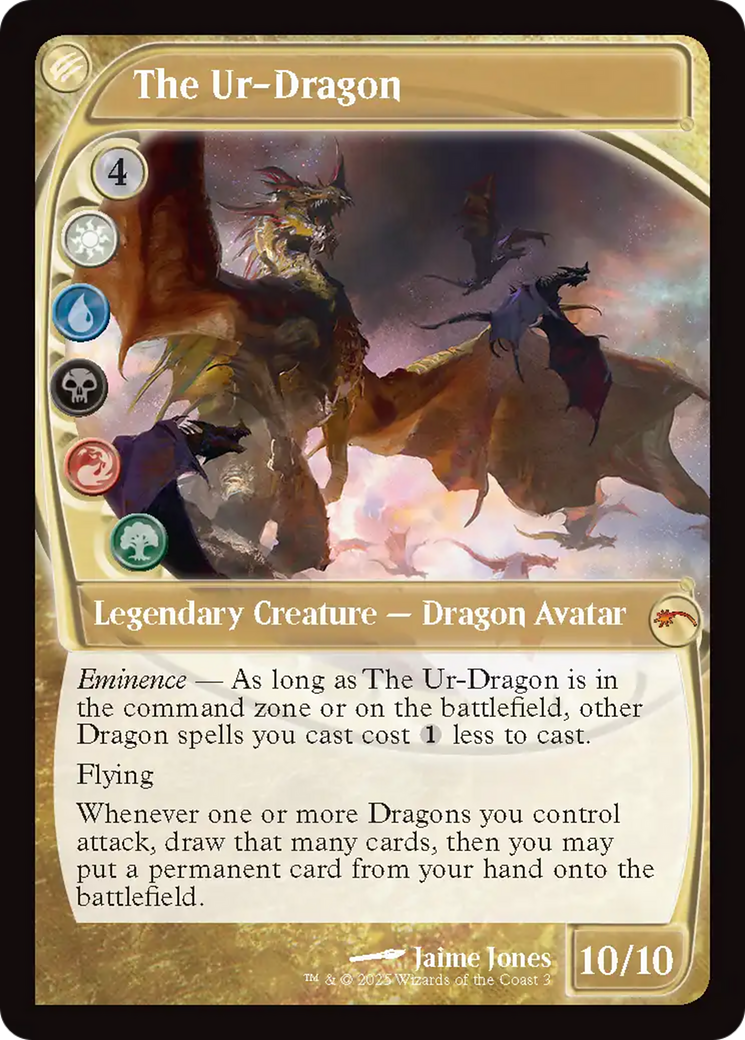 The Ur-Dragon (Retro Frame) [Secret Lair Drop Series] | Boutique FDB TCG