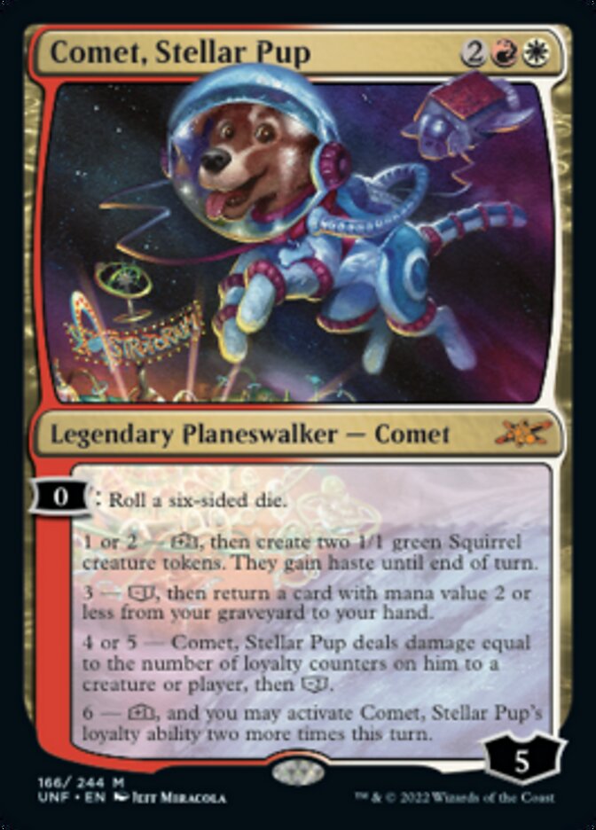 Comet, Stellar Pup [Unfinity] | Boutique FDB TCG