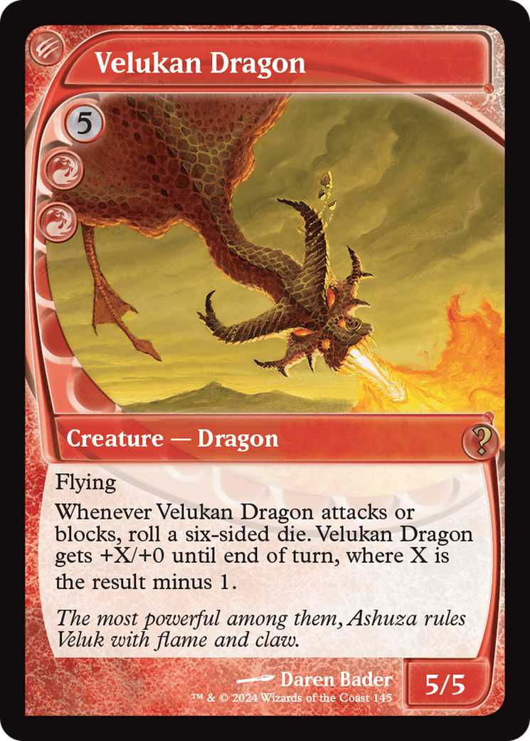 Velukan Dragon (Future Sight) [Mystery Booster 2] | Boutique FDB TCG