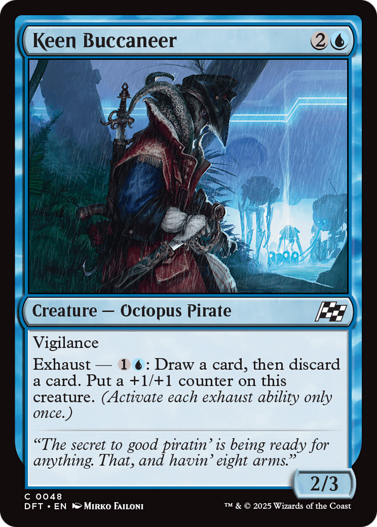 Keen Buccaneer [Aetherdrift] | Boutique FDB TCG