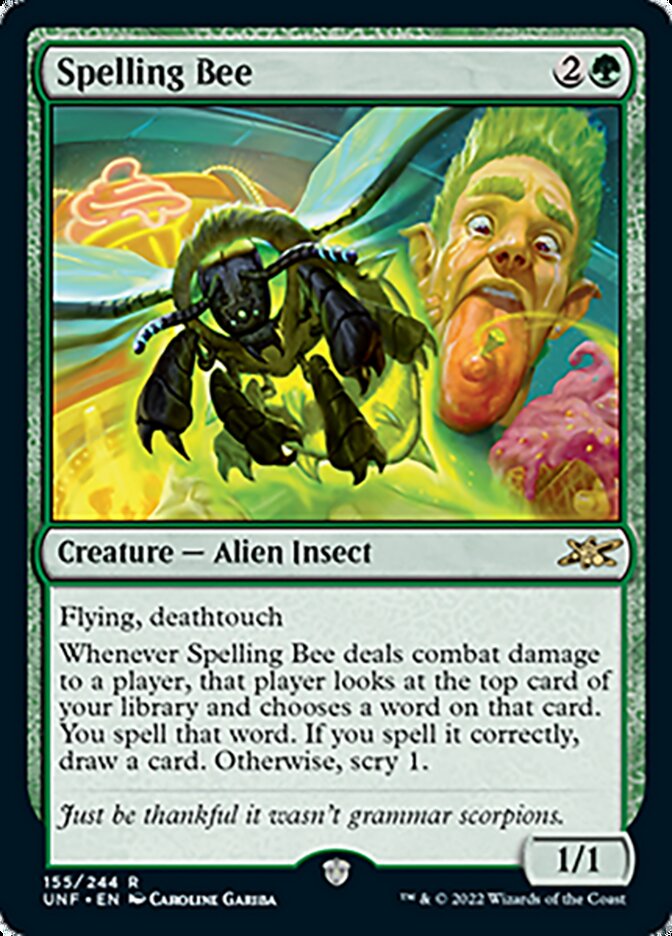 Spelling Bee [Unfinity] | Boutique FDB TCG