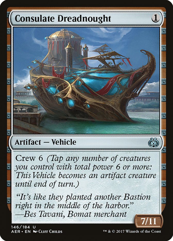 Consulate Dreadnought [Aether Revolt] | Boutique FDB TCG