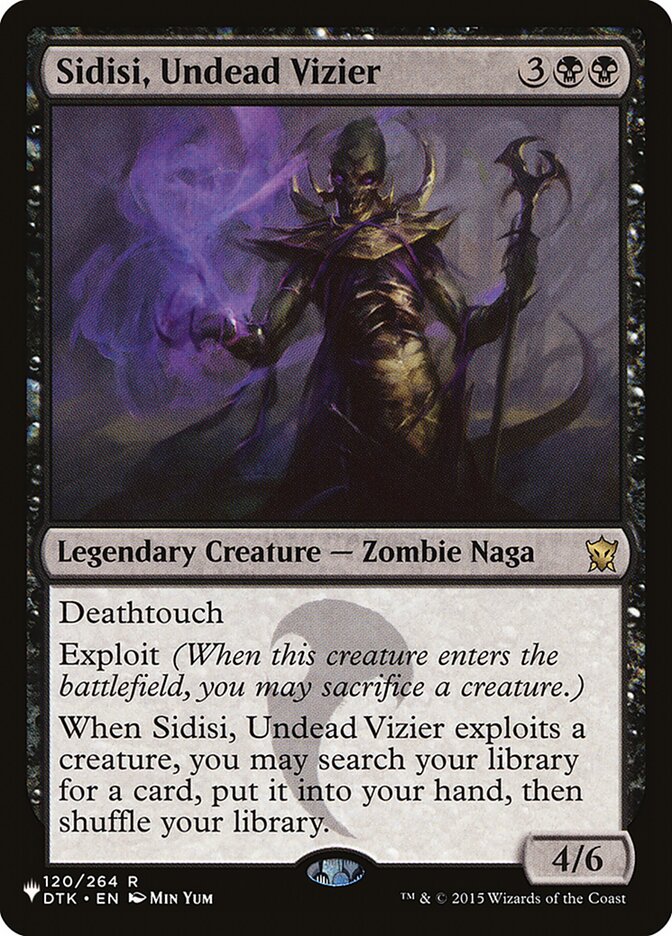 Sidisi, Undead Vizier [The List] | Boutique FDB TCG