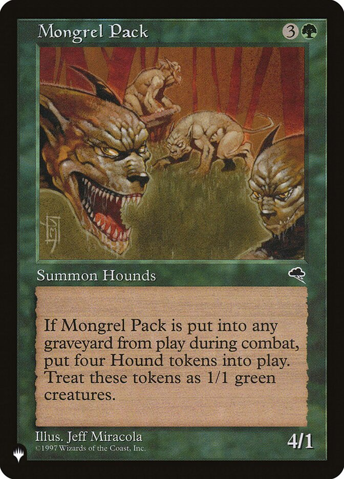 Mongrel Pack [The List] | Boutique FDB TCG