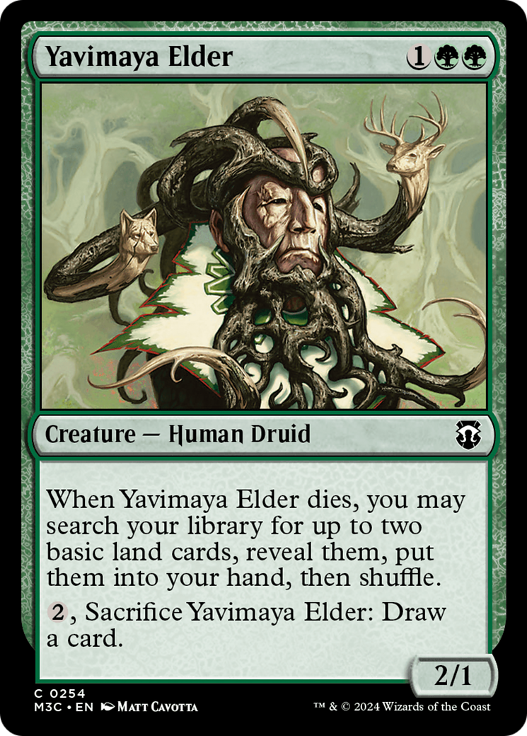 Yavimaya Elder [Modern Horizons 3 Commander] | Boutique FDB TCG