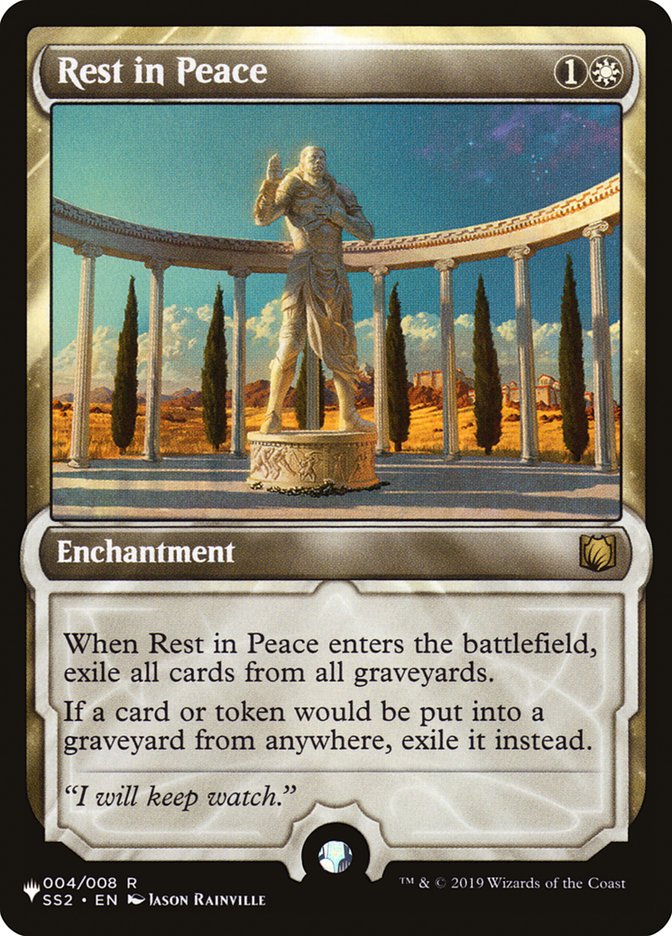 Rest in Peace [The List] | Boutique FDB TCG