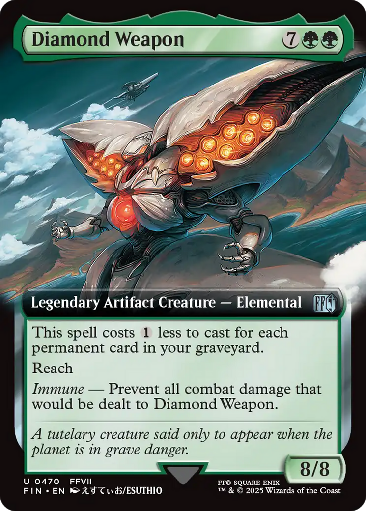 Diamond Weapon (Extended Art) [FINAL FANTASY] | Boutique FDB TCG