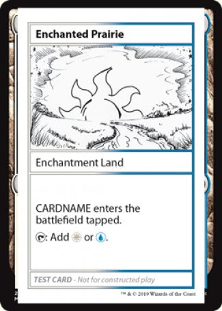 Enchanted Prairie (2021 Edition) [Mystery Booster Playtest Cards] | Boutique FDB TCG