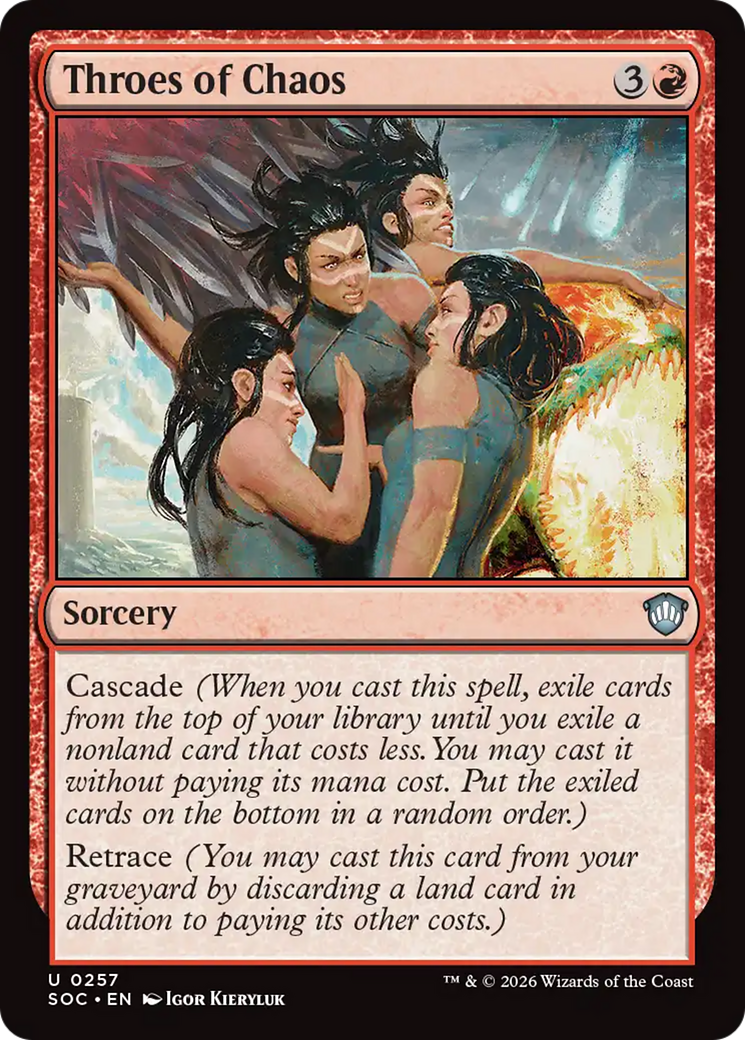 Throes of Chaos [Secrets of Strixhaven Commander] | Boutique FDB TCG