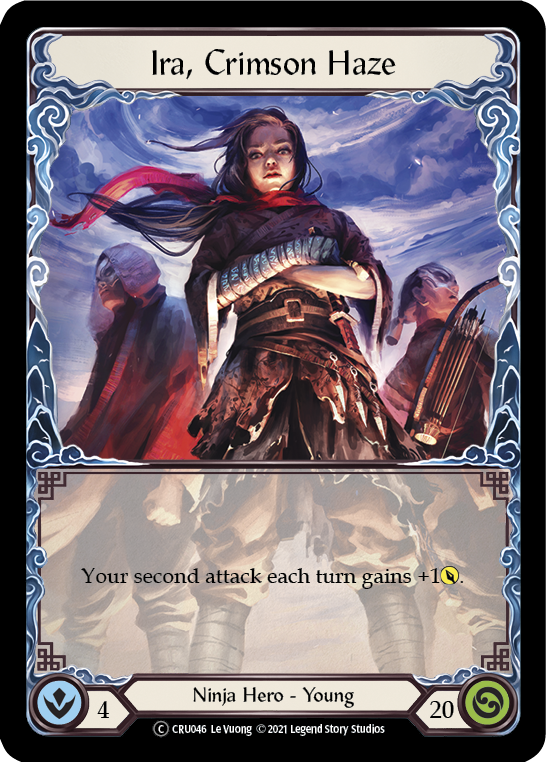 Ira, Crimson Haze [U-CRU046] (Crucible of War Unlimited)  Unlimited Rainbow Foil | Boutique FDB TCG