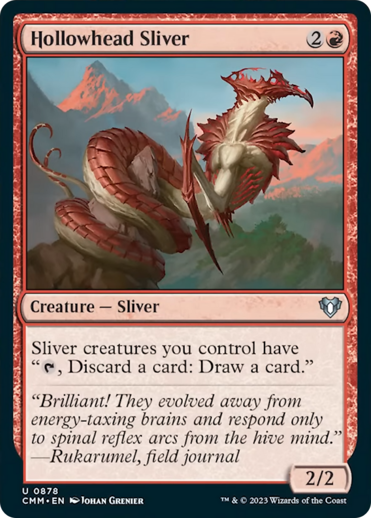 Hollowhead Sliver [Commander Masters] | Boutique FDB TCG