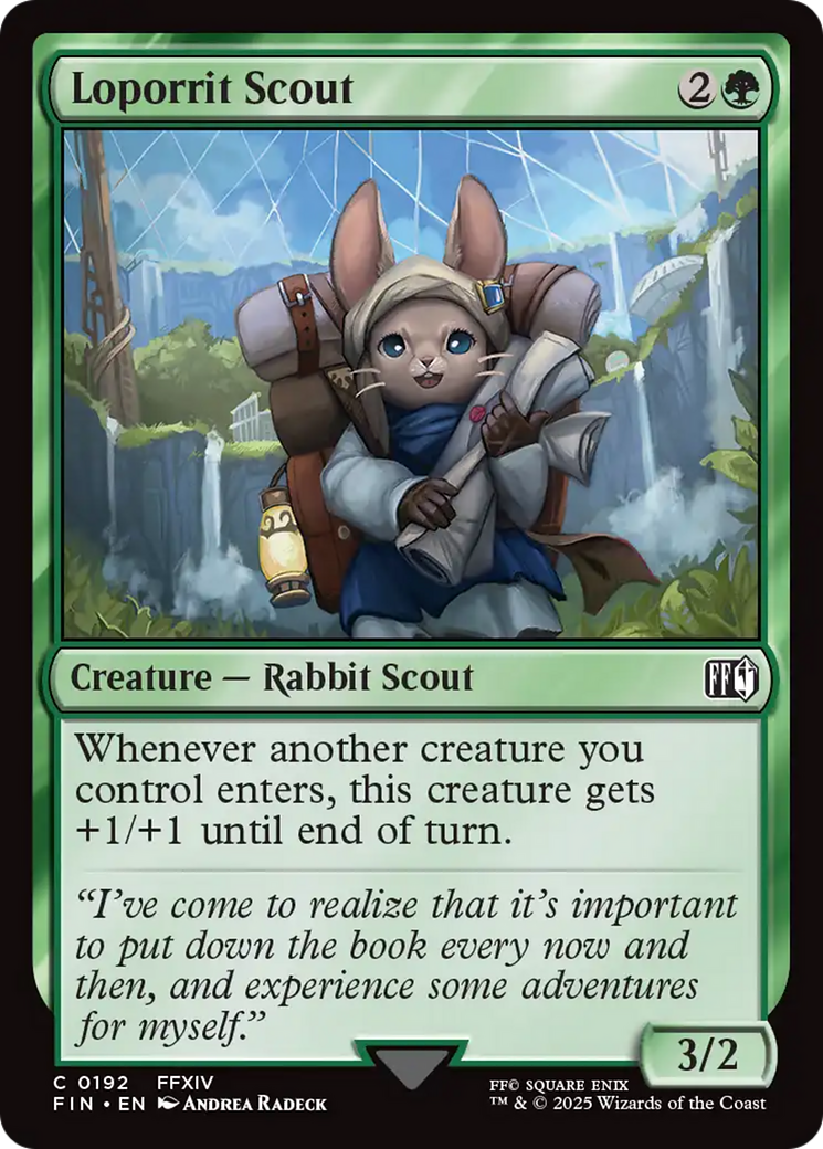 Loporrit Scout [FINAL FANTASY] | Boutique FDB TCG