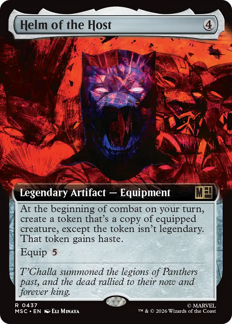 Helm of the Host (Extended Art) [Marvel Super Heroes Commander] | Boutique FDB TCG