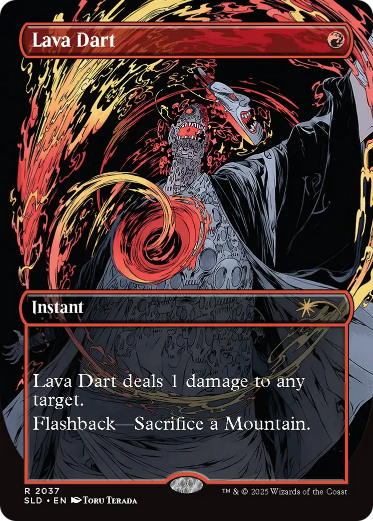 Lava Dart (Rainbow Foil) [Secret Lair Drop Series] | Boutique FDB TCG