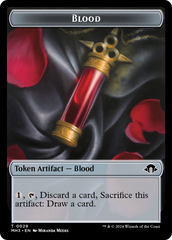 Servo // Blood Double-Sided Token [Modern Horizons 3 Tokens] | Boutique FDB TCG