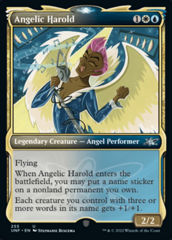 Angelic Harold (Showcase) [Unfinity] | Boutique FDB TCG