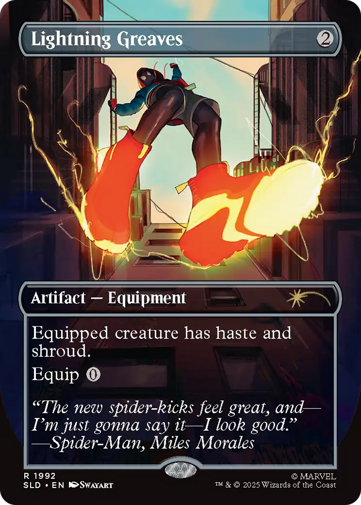 Lightning Greaves (1992) [Secret Lair Drop Series] | Boutique FDB TCG
