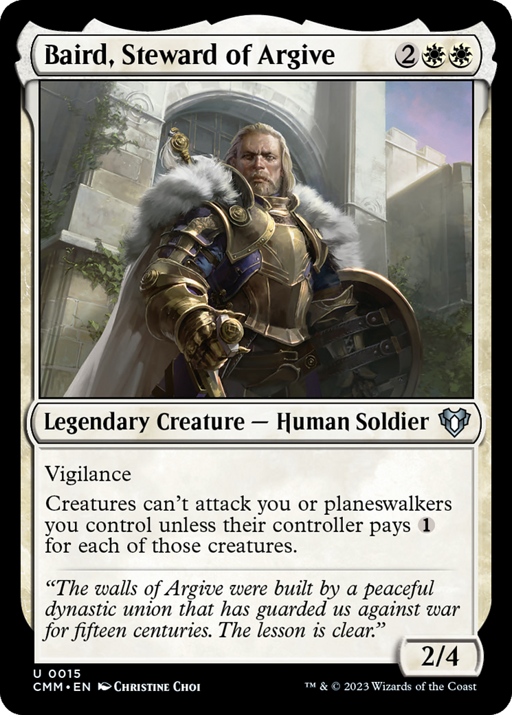 Baird, Steward of Argive [Commander Masters] | Boutique FDB TCG