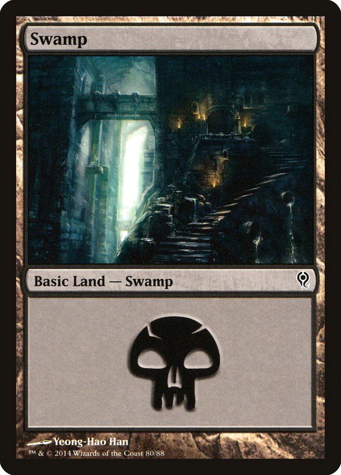 Swamp (80) [Duel Decks: Jace vs. Vraska] | Boutique FDB TCG