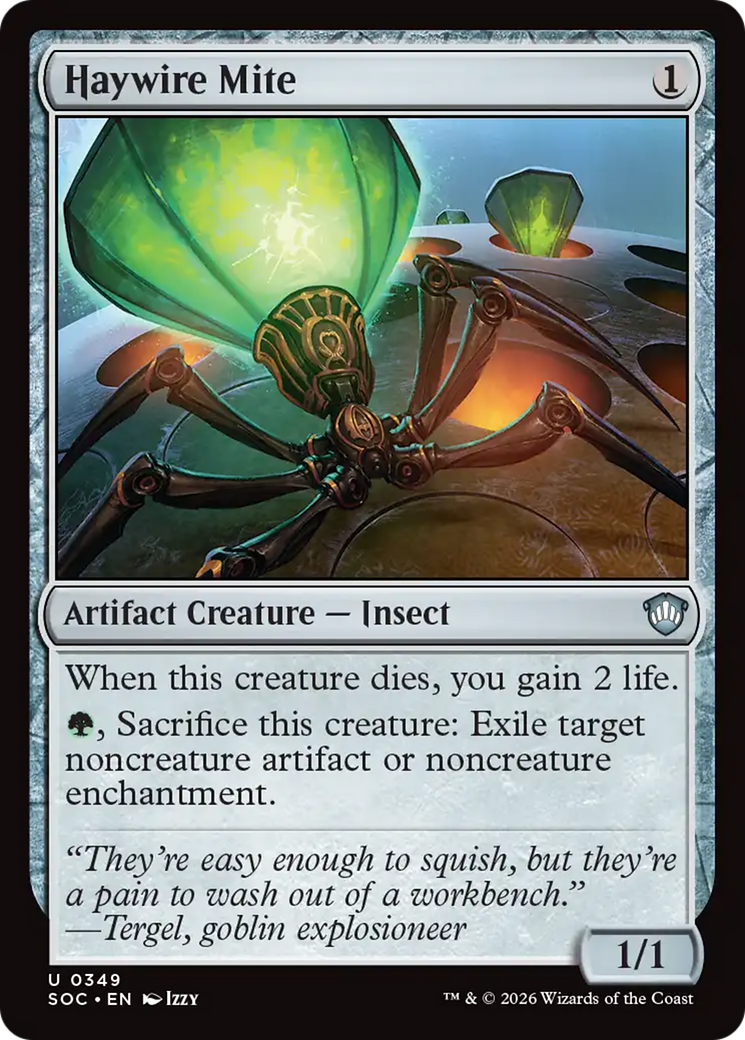 Haywire Mite [Secrets of Strixhaven Commander] | Boutique FDB TCG