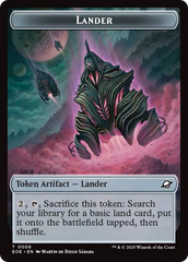 Beast (0006) // Lander Double-Sided Token [Edge of Eternities Tokens] | Boutique FDB TCG