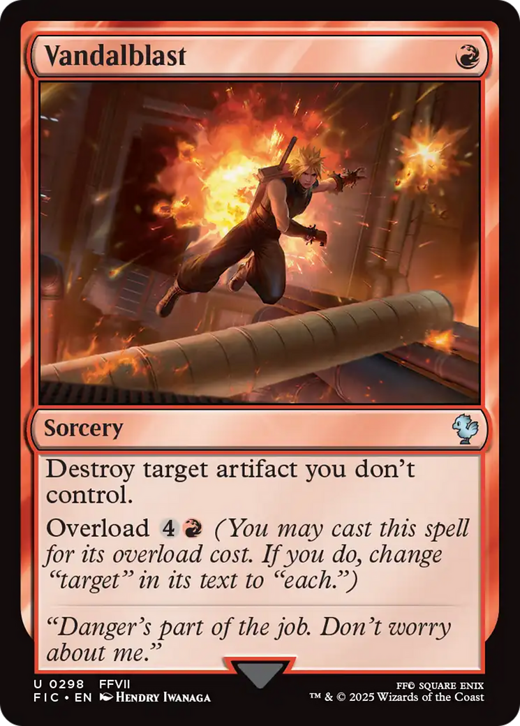 Vandalblast [FINAL FANTASY Commander] | Boutique FDB TCG