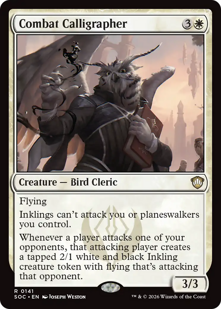 Combat Calligrapher [Secrets of Strixhaven Commander] | Boutique FDB TCG