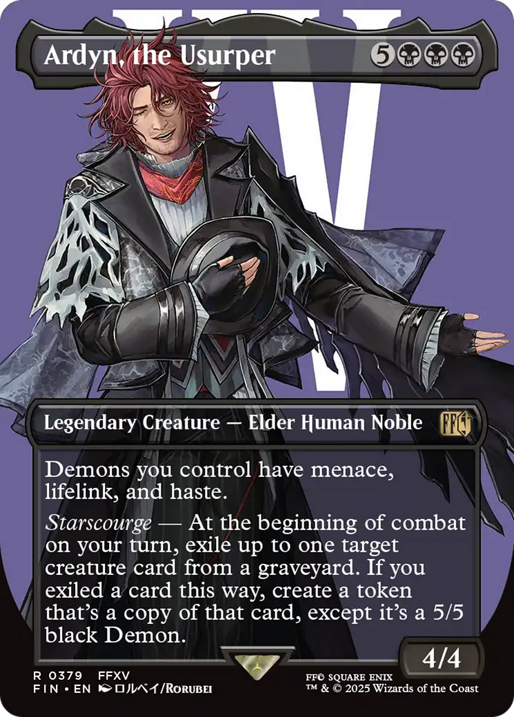 Ardyn, the Usurper (Borderless) (0379) [FINAL FANTASY] | Boutique FDB TCG