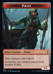 Pirate // Goblin Double-Sided Token [Commander Legends: Battle for Baldur's Gate Tokens] | Boutique FDB TCG