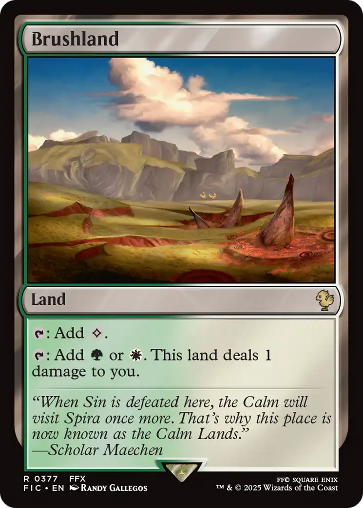 Brushland [FINAL FANTASY Commander] | Boutique FDB TCG
