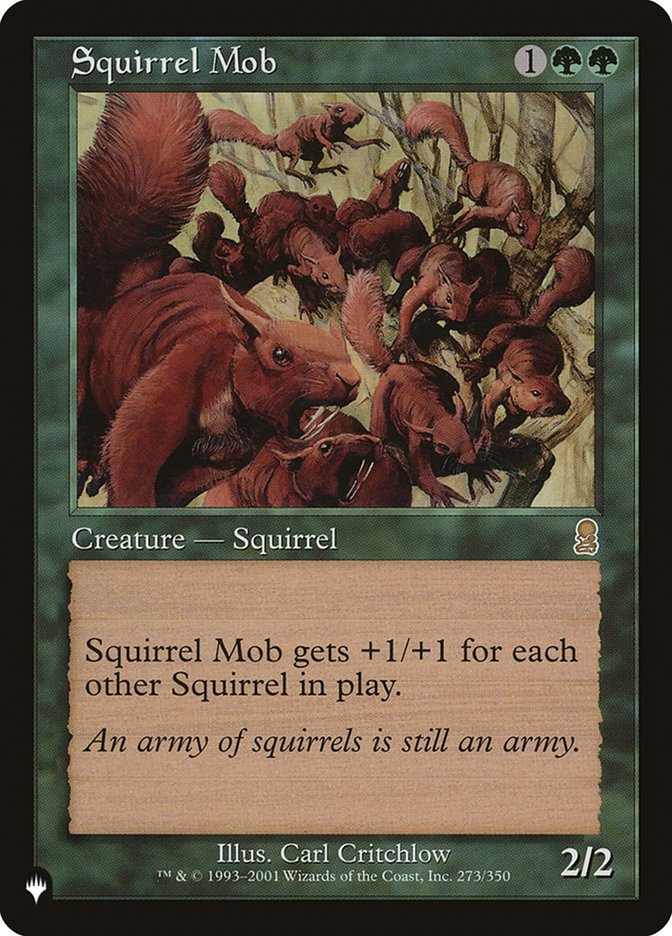 Squirrel Mob [The List] | Boutique FDB TCG