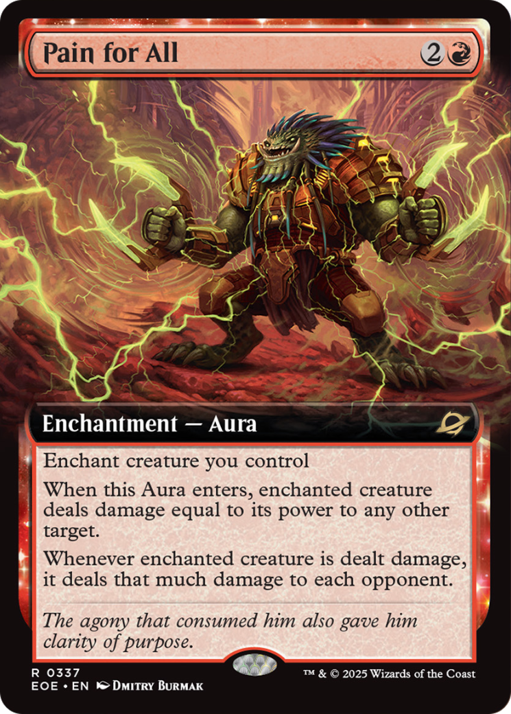 Pain for All (Extended Art) [Edge of Eternities] | Boutique FDB TCG