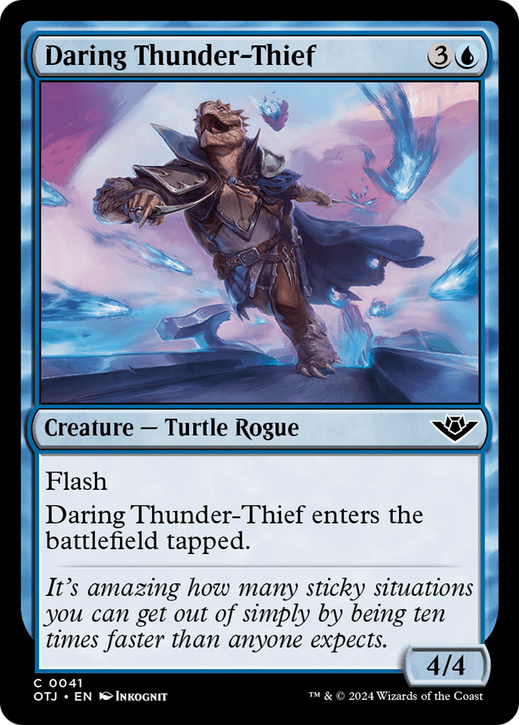 Daring Thunder-Thief [Outlaws of Thunder Junction] | Boutique FDB TCG