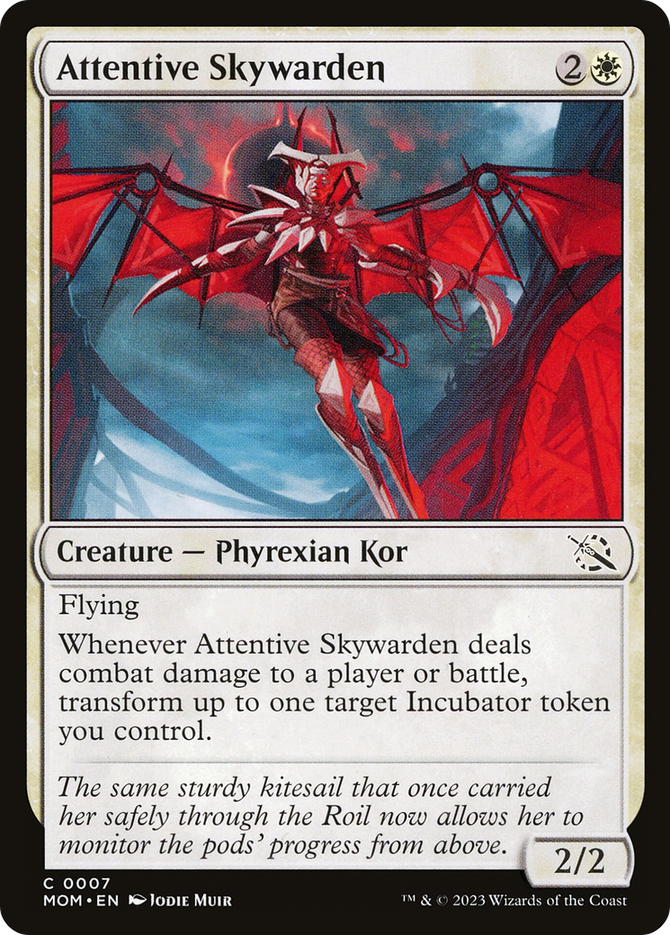 Attentive Skywarden [March of the Machine] | Boutique FDB TCG