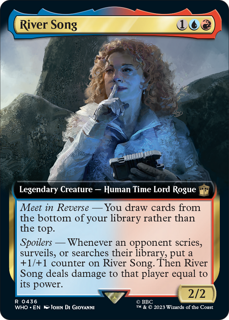 River Song (Extended Art) [Doctor Who] | Boutique FDB TCG