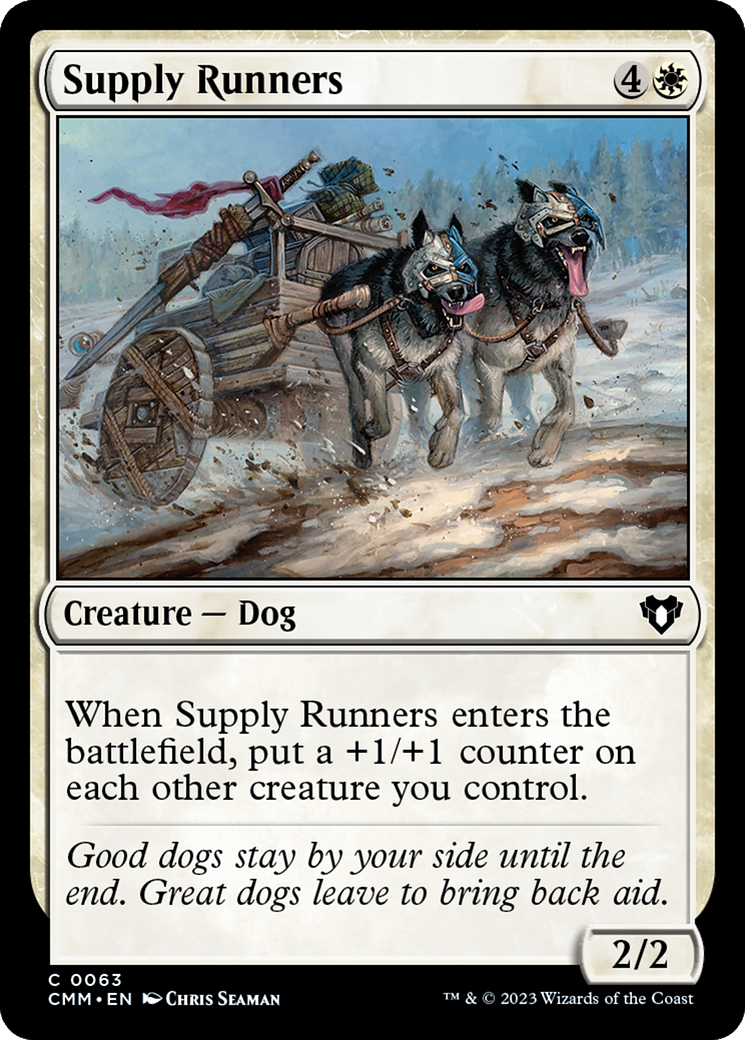 Supply Runners [Commander Masters] | Boutique FDB TCG