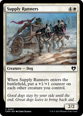 Supply Runners [Commander Masters] | Boutique FDB TCG