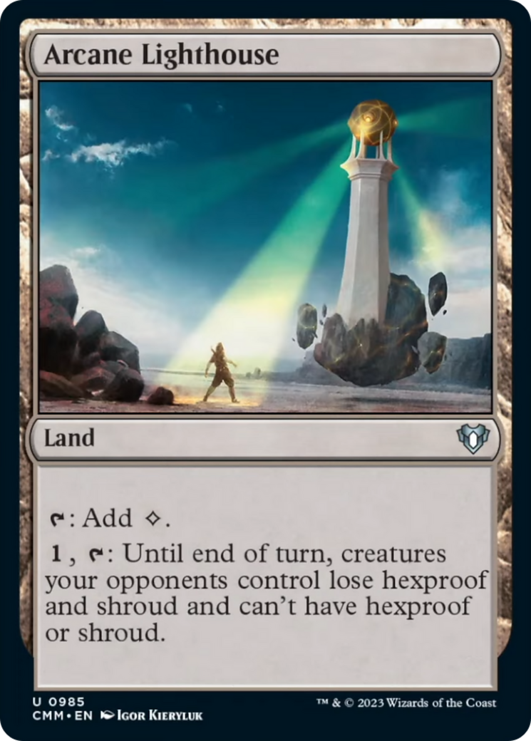 Arcane Lighthouse [Commander Masters] | Boutique FDB TCG