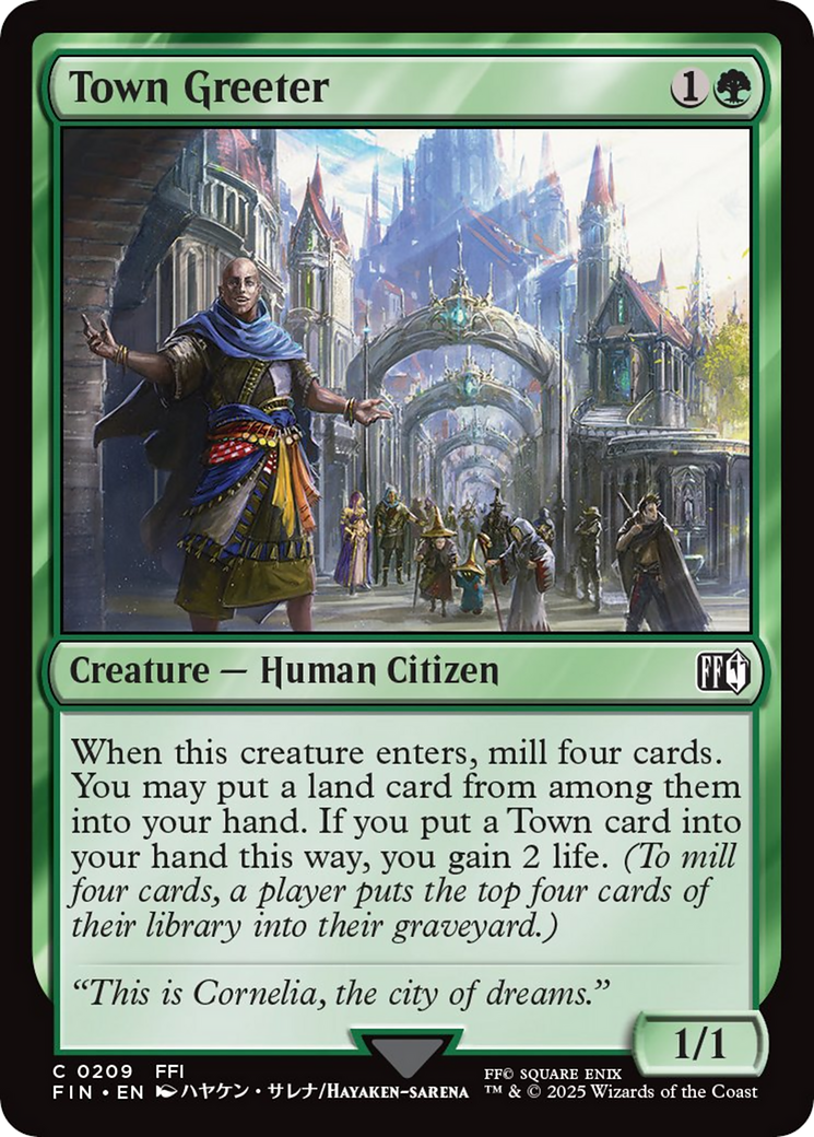 Town Greeter [FINAL FANTASY] | Boutique FDB TCG
