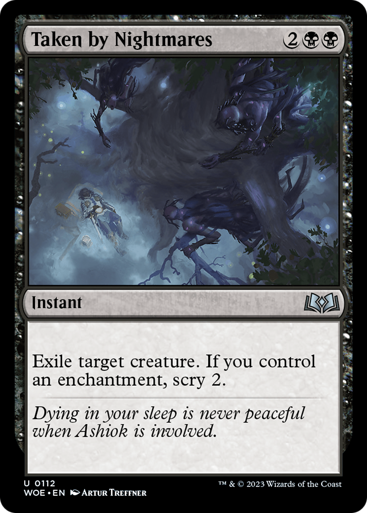 Taken by Nightmares [Wilds of Eldraine] | Boutique FDB TCG