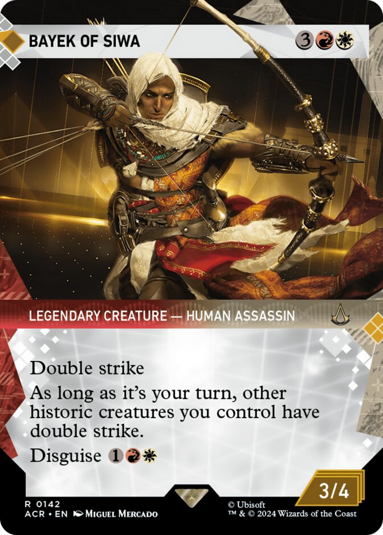 Bayek of Siwa (Showcase) [Assassin's Creed] | Boutique FDB TCG