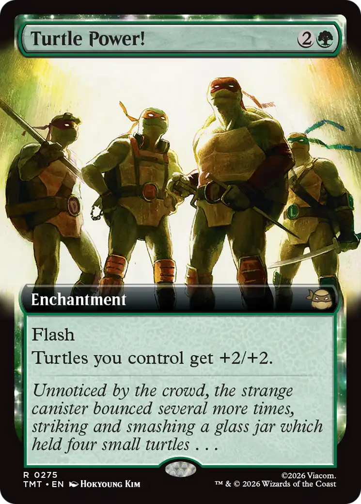 Turtle Power! (Extended Art) [Teenage Mutant Ninja Turtles] | Boutique FDB TCG